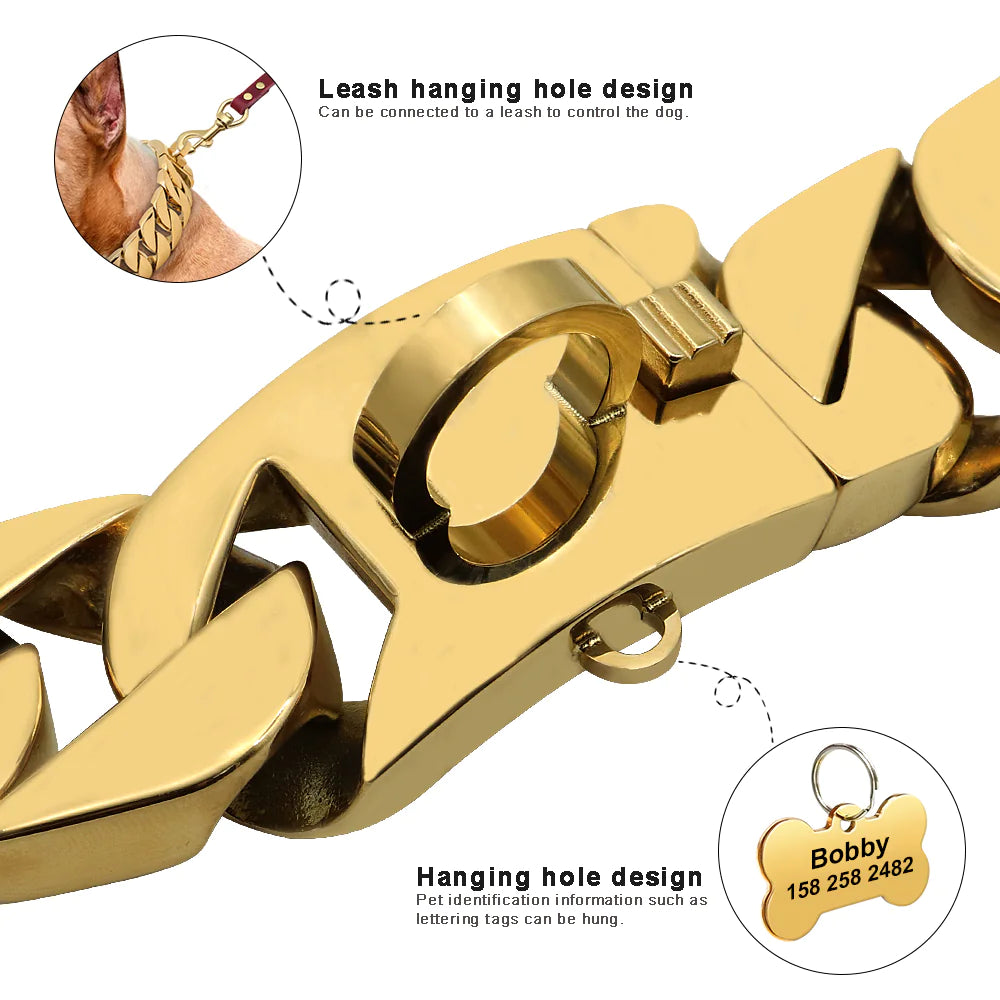 Wiskers &amp; Wag™ BoldBond™ Edelstahlhalsband